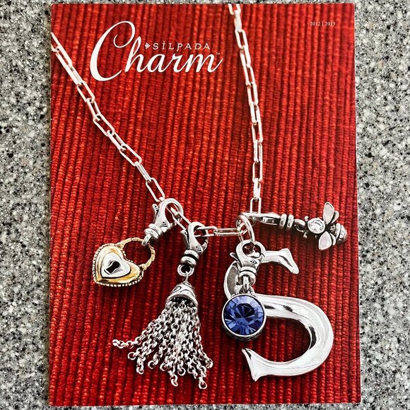 Rare - Silpada Charm Catalog 2012 / 2013 - Picture 1 of 7